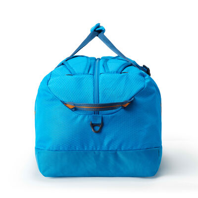 Supply Duffel 65 in the color Pelican Blue.